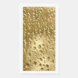 Toalla de bienvenida de la servilleta de papel