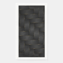 Toalla de bienvenida de la servilleta de papel