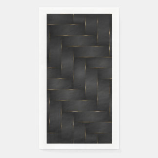 Toalla de bienvenida de la servilleta de papel