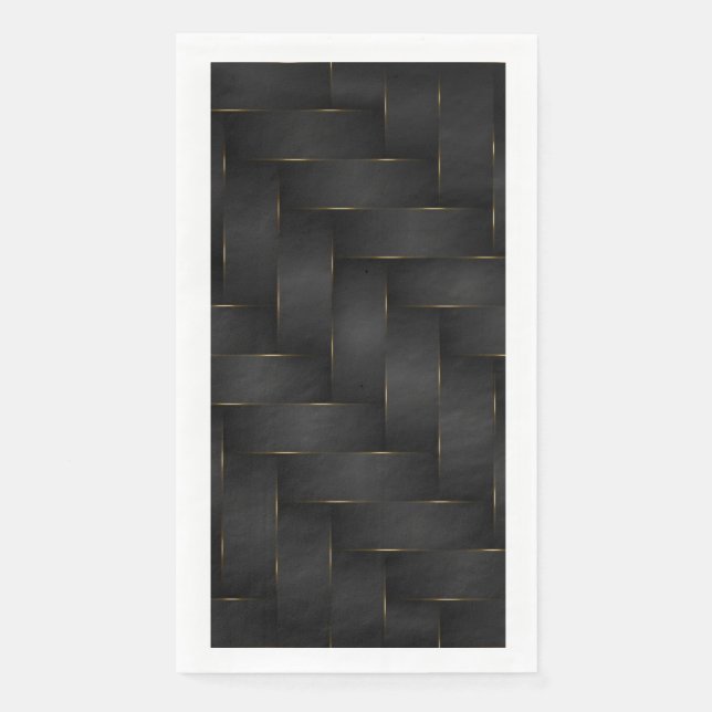 Toalla de bienvenida de la servilleta de papel (Anverso)