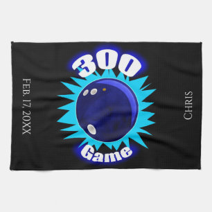 Toalla de bolos Blues de juego personalizada de 30
