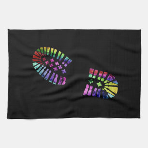 Toalla de Bootprint Toybag del arco iris