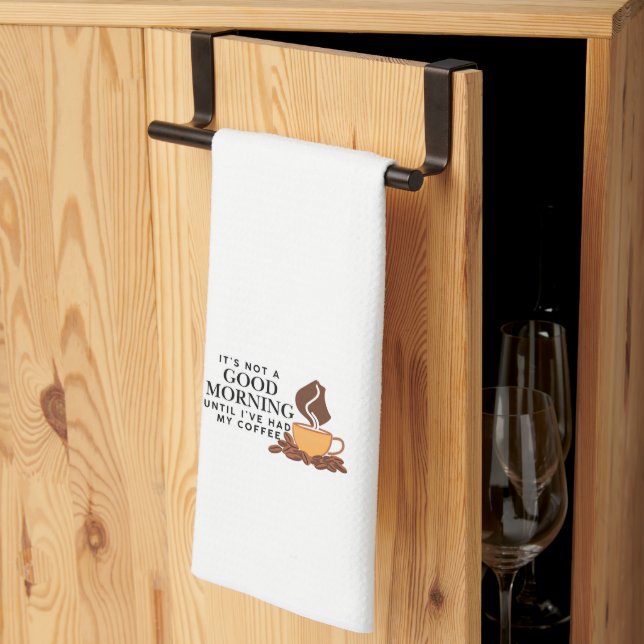 Toalla de café (Pliegue de tercios)