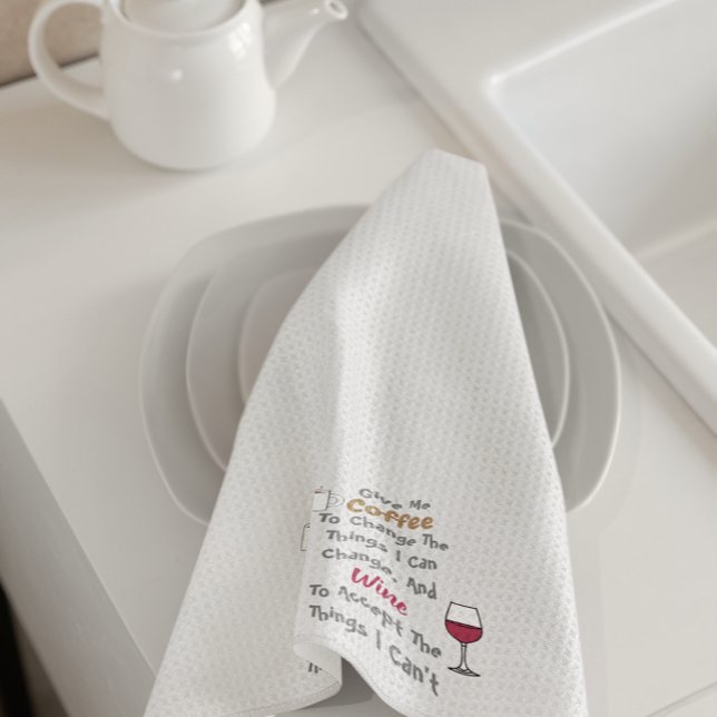 Toalla De Café Y Cocina De Vino (Subido por el creador)