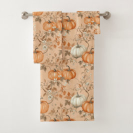 Toalla de calabaza otoñal 2