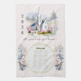 Toalla de calendario 2026 Iglesia Una temporada de