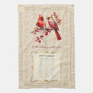 Toalla de calendario 2027 Cardenales