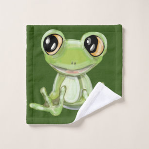 Toalla de cara de mi otro amigo rana verde