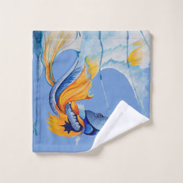 Toalla de cara de pescado