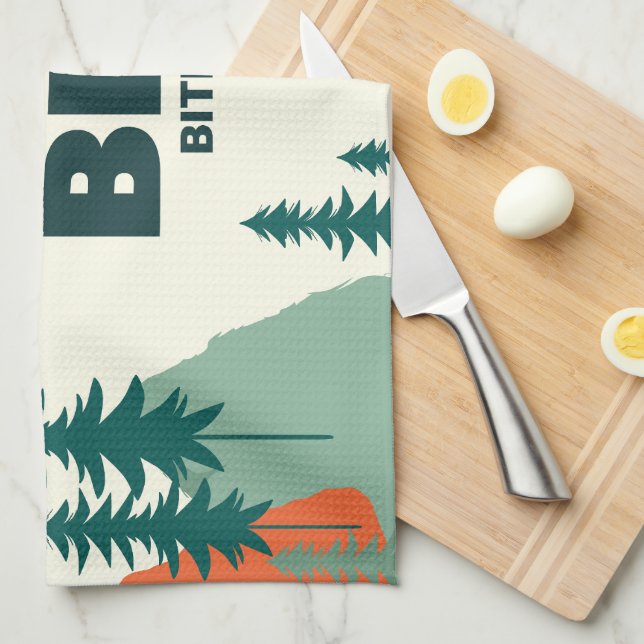 Toalla de cena de Acción de Gracias/Friendsgiving  (Doblado Cuarto)