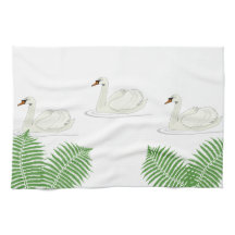 Toalla de cisne de 16" x 24"