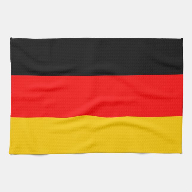 Toalla de cocina Alemania estandarte (Horizontal)