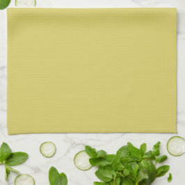 Toalla de cocina amarilla suave y cálida