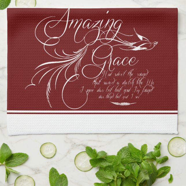 Toalla de cocina Amazing Grace (Doblado)