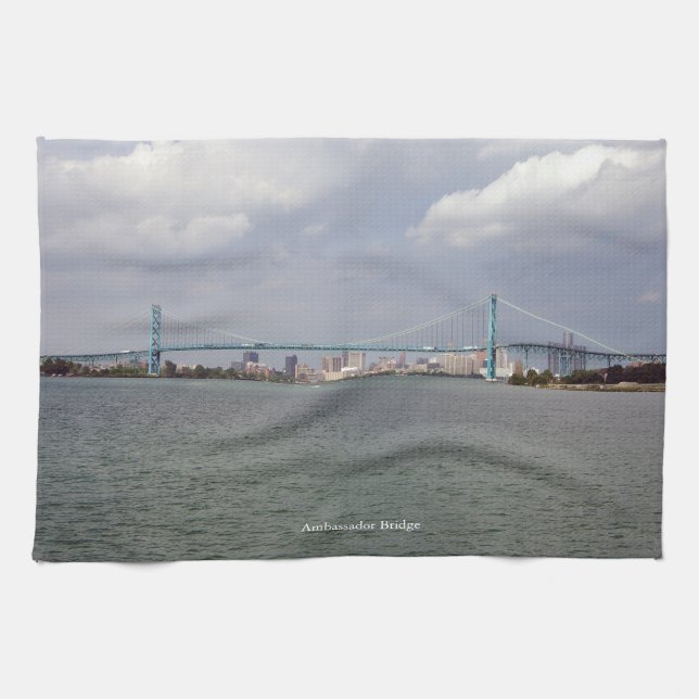 Toalla de cocina Ambassador Bridge (Horizontal)