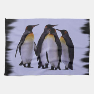Toalla de cocina americana MoJo de cuatro pingüin