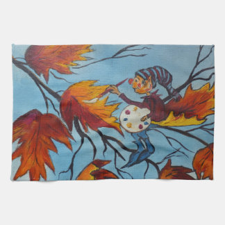 Toalla de cocina Ann Hayes Pintura de Pixie