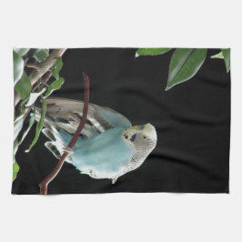 Toalla de cocina azul de Budgie
