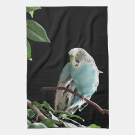 Toalla de cocina azul de Budgie