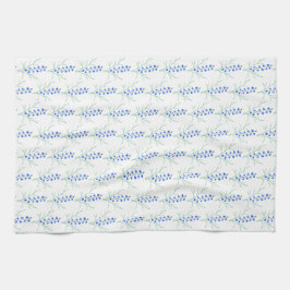 Toalla de cocina blanca Bluebells