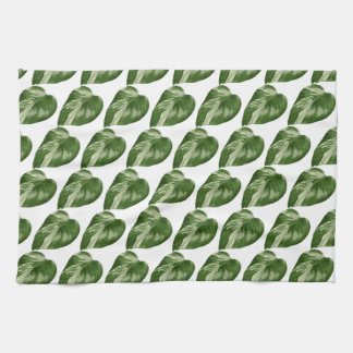 Toalla de cocina botánica Monstera Albo