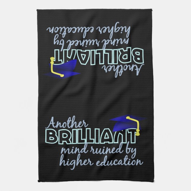 Toalla de cocina Brilliant Mind (Vertical)