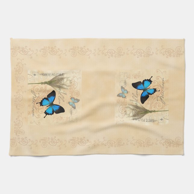Toalla de cocina Butterfly Papillon - Desert Bloom (Horizontal)