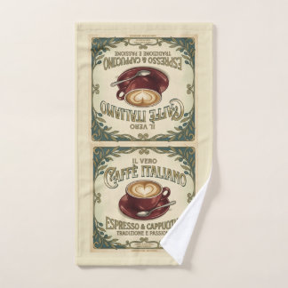 Toalla de cocina/ Café italiano