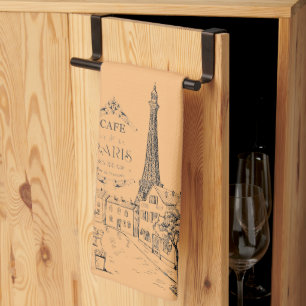 Toalla de cocina Café París