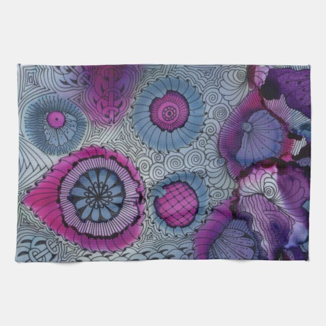 Toalla de cocina caliente de la rueda (Horizontal)