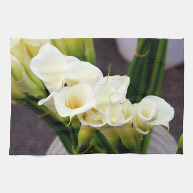 toalla de cocina calla lily (Horizontal)