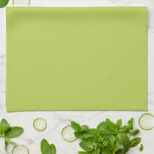 Toalla de cocina chartreuse suave de moda
