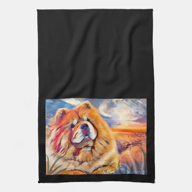 toalla de cocina CHICA GOLDEN (Vertical)