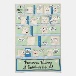 Toalla de cocina "Chiste de Pascua Matzah"