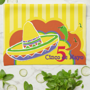 Toalla de cocina Cinco de Mayo