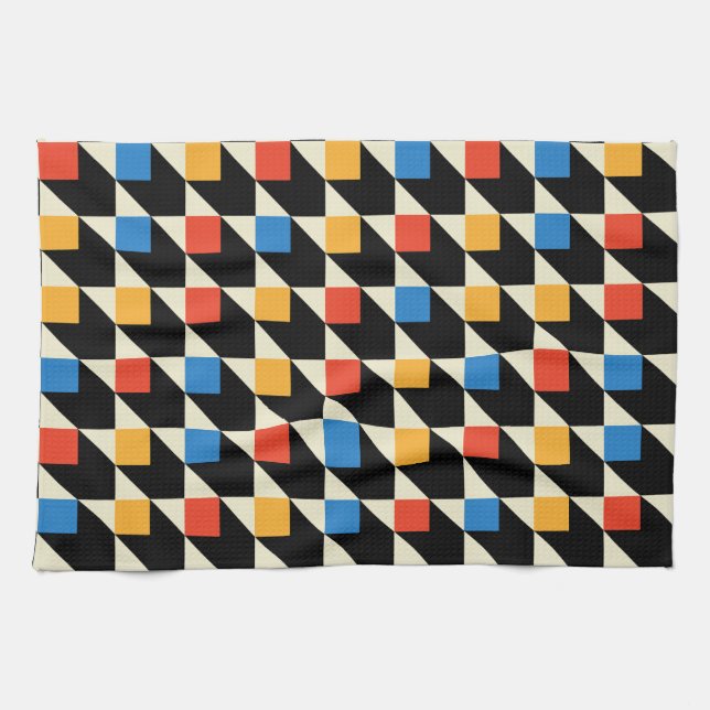 Toalla de cocina colorida (Horizontal)