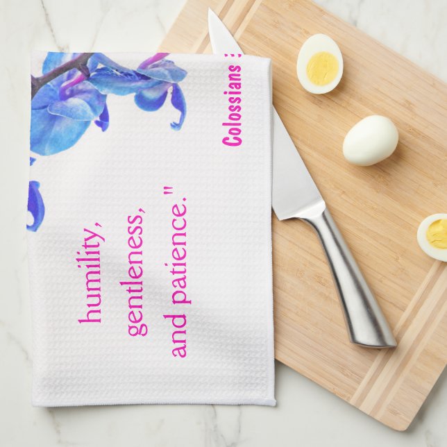Toalla de cocina colossiana 3:12 (Doblado Cuarto)