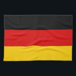 Toalla de cocina con bandera de Alemania<br><div class="desc">Lleve un toque de orgullo alemán a su cocina con nuestra toalla de cocina con la bandera de Alemania. Perfecto para añadir un toque de color y cultura a su hogar, esta toalla de alta calidad es a la vez funcional y elegante. Esta toalla de cocina, elaborada con tejidos suaves...</div>