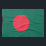 Toalla de cocina con bandera de Bangladesh<br><div class="desc">Añada un toque de orgullo de Bangladesh a su cocina con nuestra exclusiva toalla de cocina con la bandera de Bangladesh. Esta toalla de cocina, elaborada con meticulosa atención a los detalles, es más que un simple objeto práctico; es una celebración del legado de Bangladesh y del orgullo nacional. El...</div>