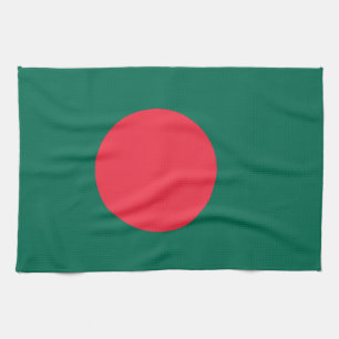 Toalla de cocina con bandera de Bangladesh