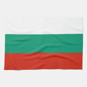 Toalla de cocina con bandera de Bulgaria