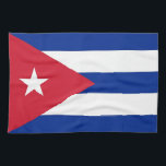 Toalla de cocina con bandera de Cuba<br><div class="desc">Añada un toque de orgullo cubano a su cocina con nuestra toalla de cocina con la vibrante bandera de Cuba. Esta toalla de cocina es más que un simple elemento funcional; es una celebración de la rica herencia cultural y la identidad nacional de Cuba. El audaz diseño de la bandera...</div>