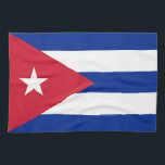 Toalla de cocina con bandera de Cuba<br><div class="desc">Añada un toque de orgullo cubano a su cocina con nuestra toalla de cocina con la vibrante bandera de Cuba. Esta toalla de cocina es más que un simple elemento funcional; es una celebración de la rica herencia cultural y la identidad nacional de Cuba. El audaz diseño de la bandera...</div>
