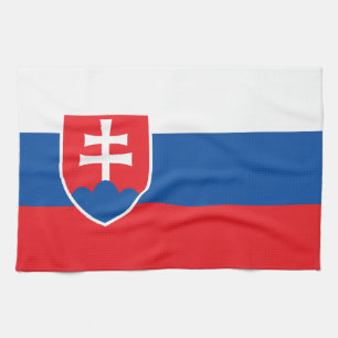 Toalla de cocina con bandera de Eslovaquia