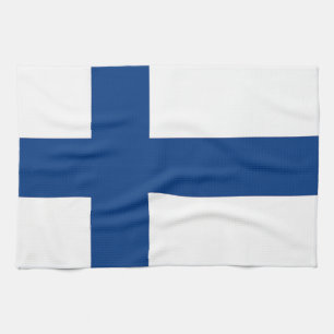 Toalla de cocina con bandera de Finlandia