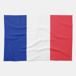Toalla de cocina con bandera de Francia