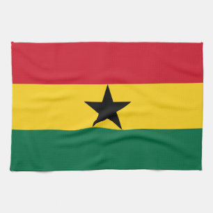 Toalla de cocina con bandera de Ghana