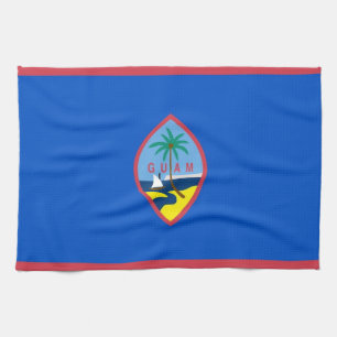 Toalla de cocina con bandera de Guam, EE.UU.