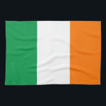 Toalla de cocina con bandera de Irlanda<br><div class="desc">Añada un toque de encanto irlandés a su cocina con esta toalla de cocina de primera calidad con la bandera de Irlanda. Esta toalla de cocina, elaborada con materiales de alta calidad, exhibe con gusto el icónico diseño de la bandera irlandesa, con rayas verticales de color verde, blanco y naranja....</div>