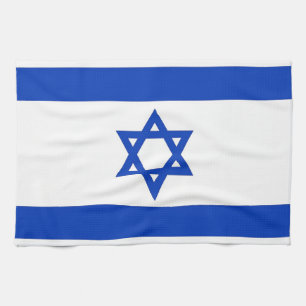 Toalla de cocina con bandera de Israel